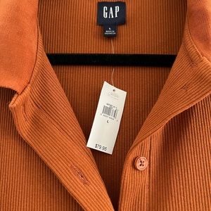 Gap Jersey Ribbed L/S Dress